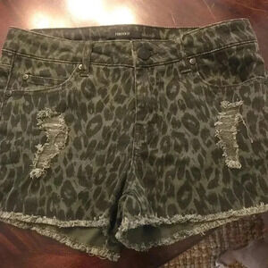 Forever21 cut off shorts